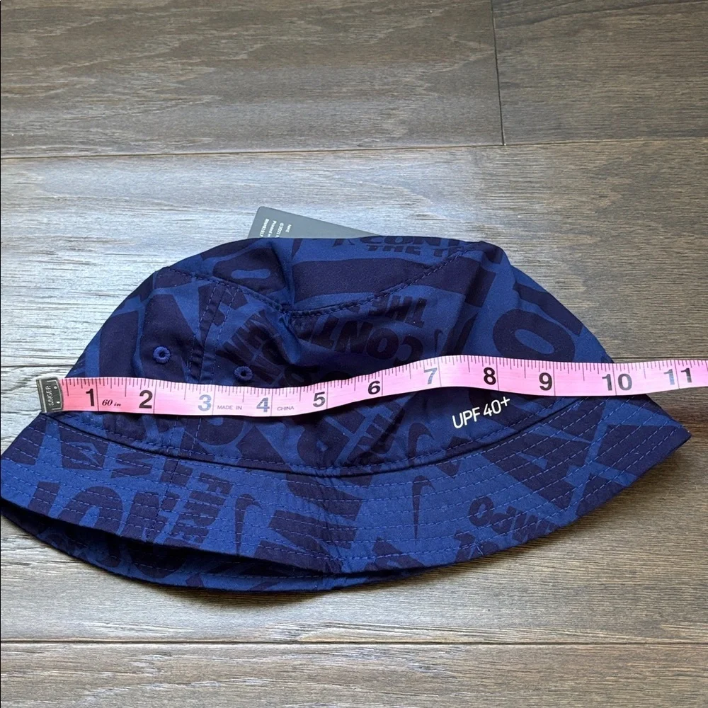 Nike UPF 40+ Bucket Hat,Sun protection,neon green Swoosh logo, 3 Brand,vented